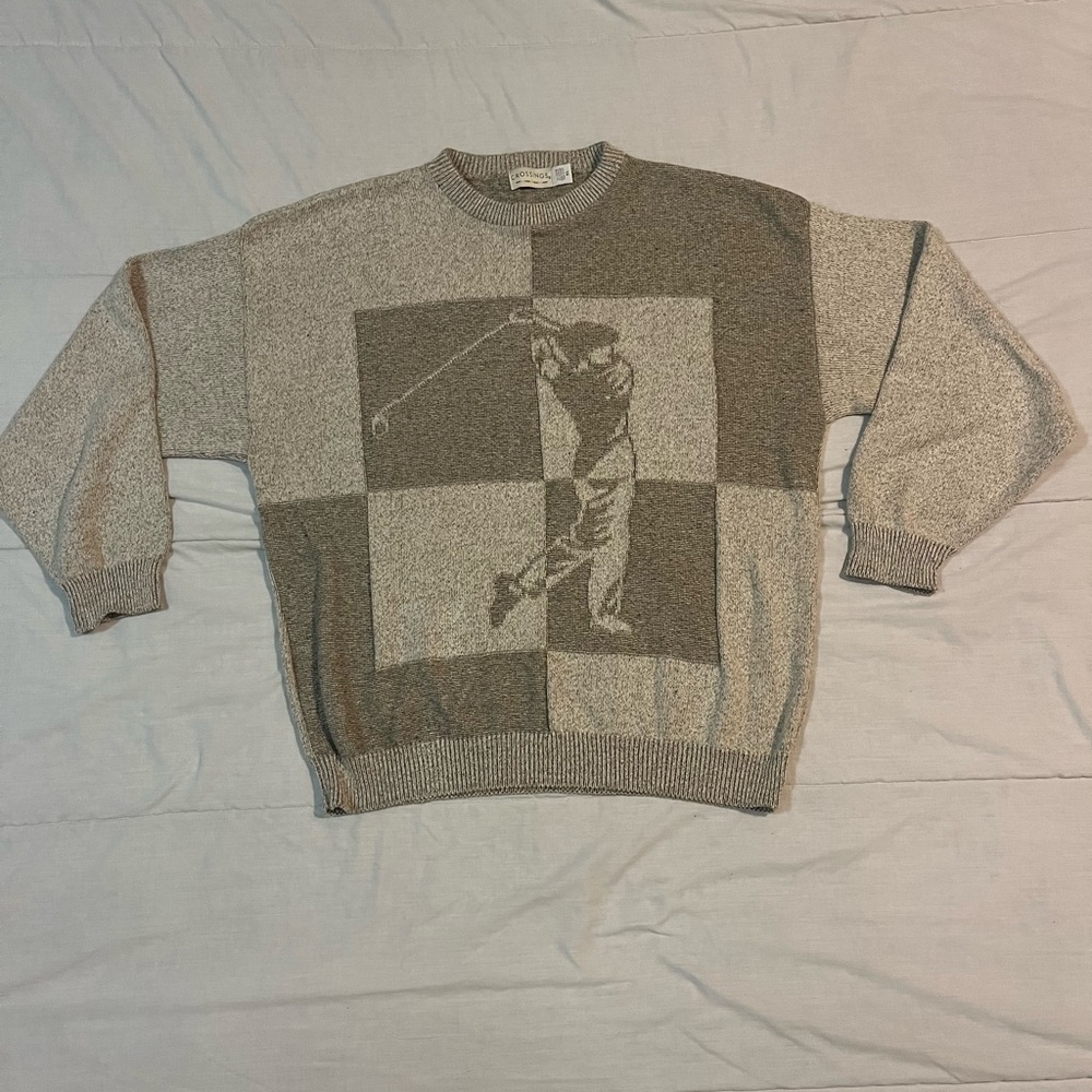 Vintage Crossings Golf Sweater